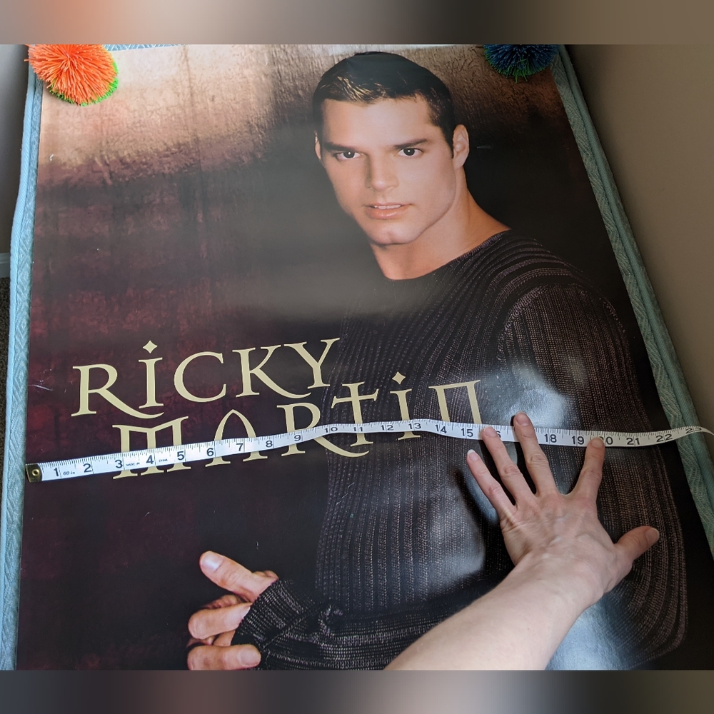Vintage Ricky Martin Poster - Picture 6 of 7